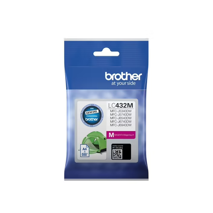 Genuine Brother LC432M Magenta Ink Cartridge