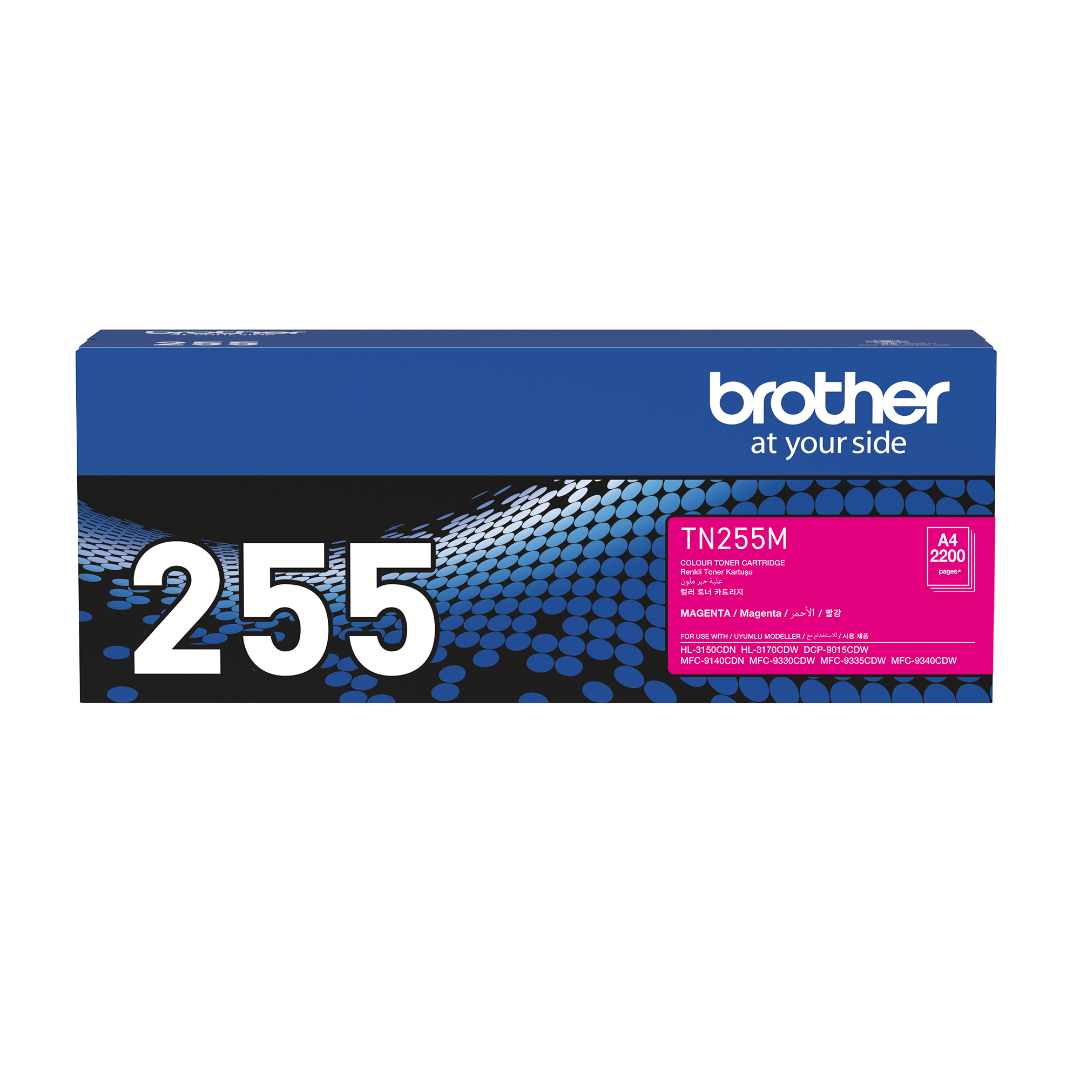 Genuine Brother TN-255M Magenta Toner