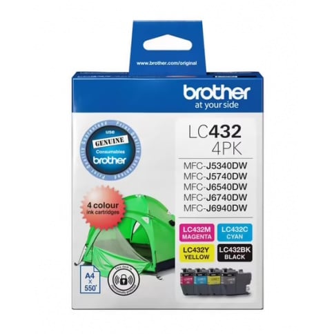Brother LC432 LC432XL Inks Brother LC432 LC432XL Inks