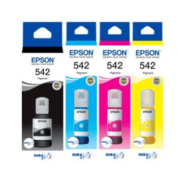 Epson T542 Ink Bottles Epson T542 Ink Bottles