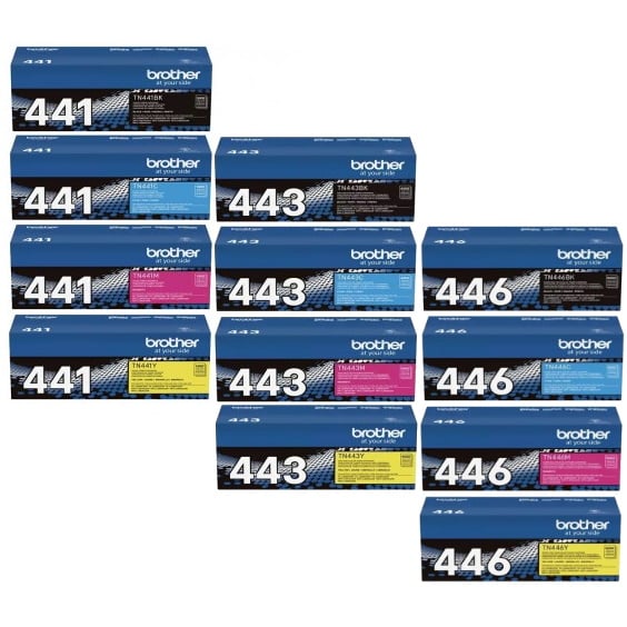 Brother TN441 TN443 TN446 DR441 Toner Brother TN441 TN443 TN446 DR441 Toner